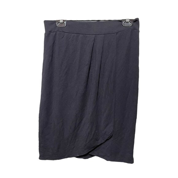 Cabi Black Pencil Wrap Style Skirt - Picture 1 of 4